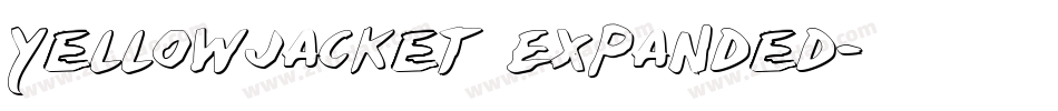 Yellowjacket Expanded字体转换